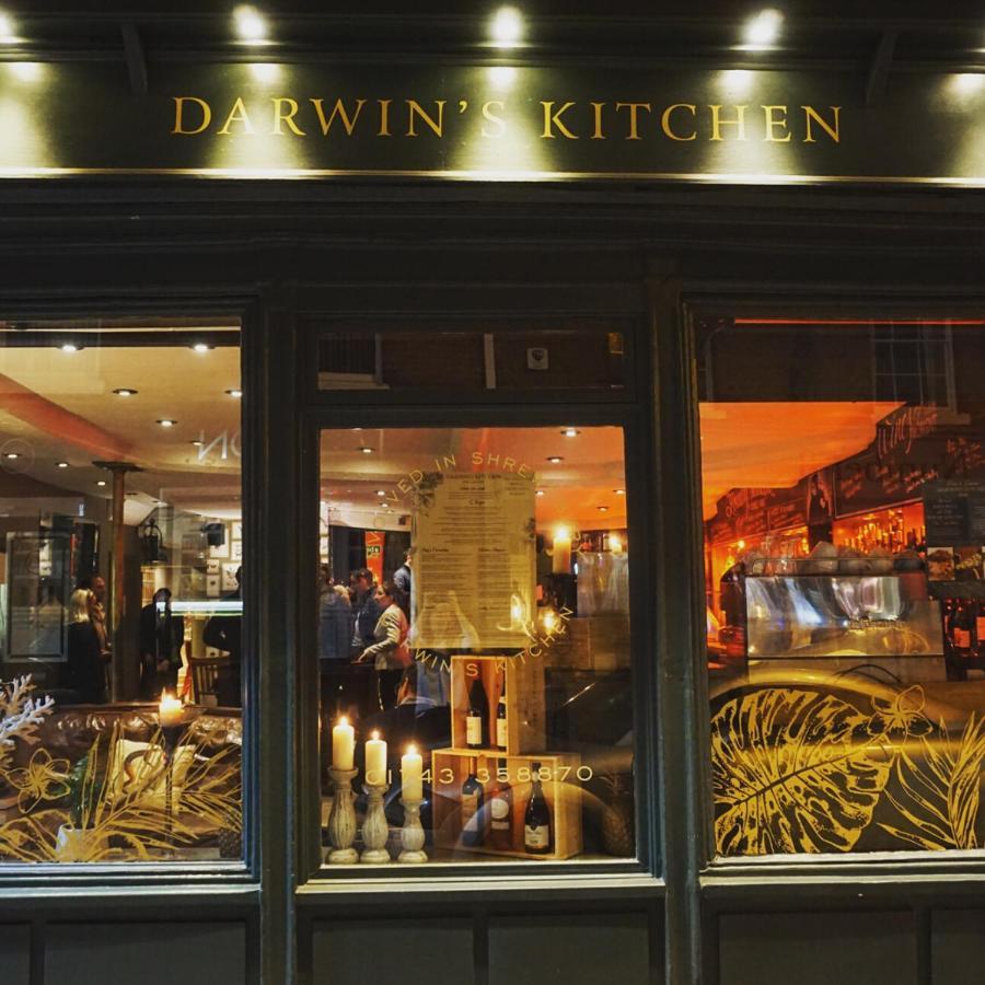 Darwin'S Kitchen Shrewsbury Exterior foto